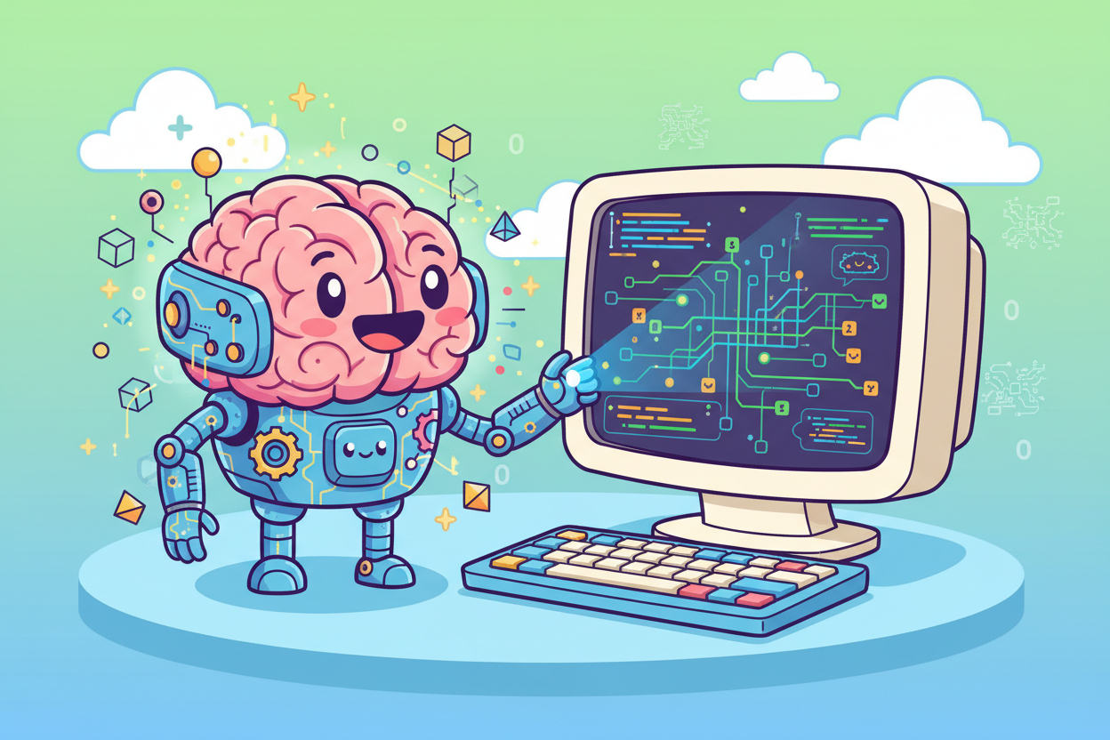 AI and Computer, Cartoon version